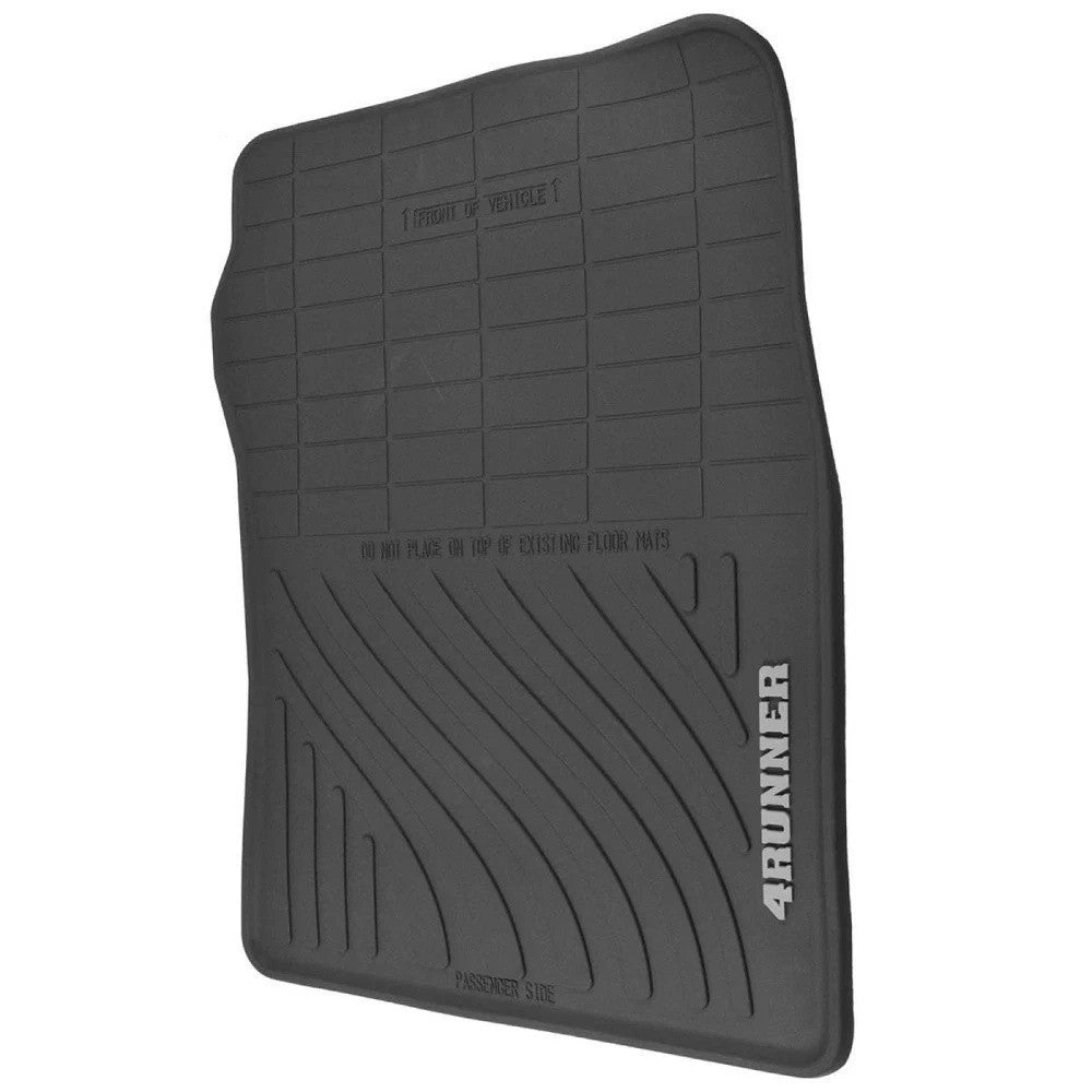 OEM Rubber All Weather 4Runner Logoed Floor Mats Set of 4 for Toyota 4Runner New