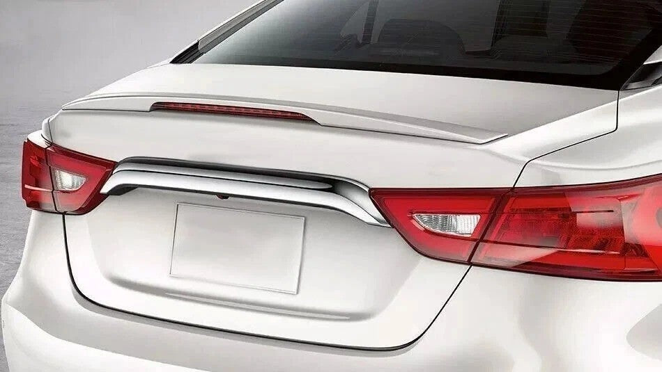 Fits 16-23 2018 Nissan Maxima  ABS Trunk Spoiler With LED Brake Light Painted