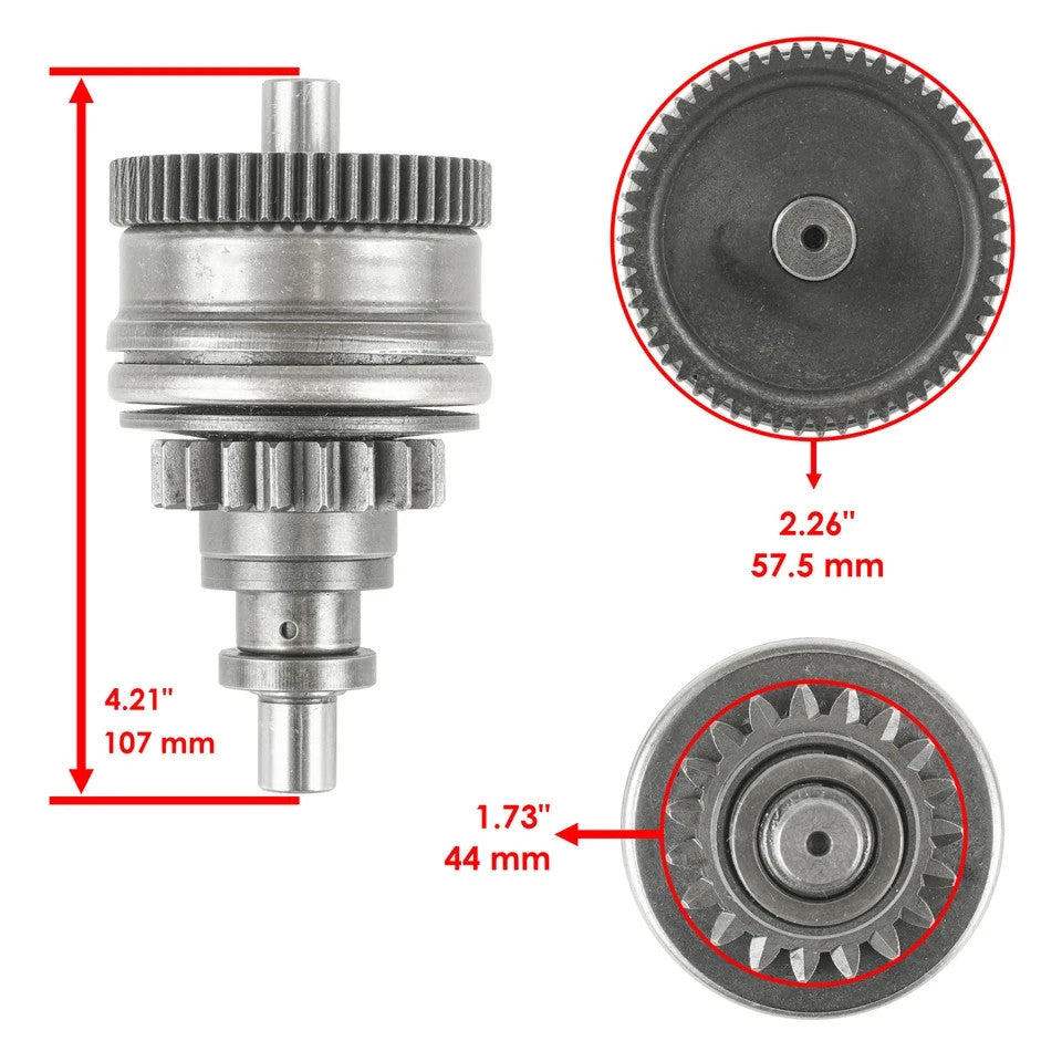 Starter & Drive for Yamaha Wave Venture 1100 1996 1997