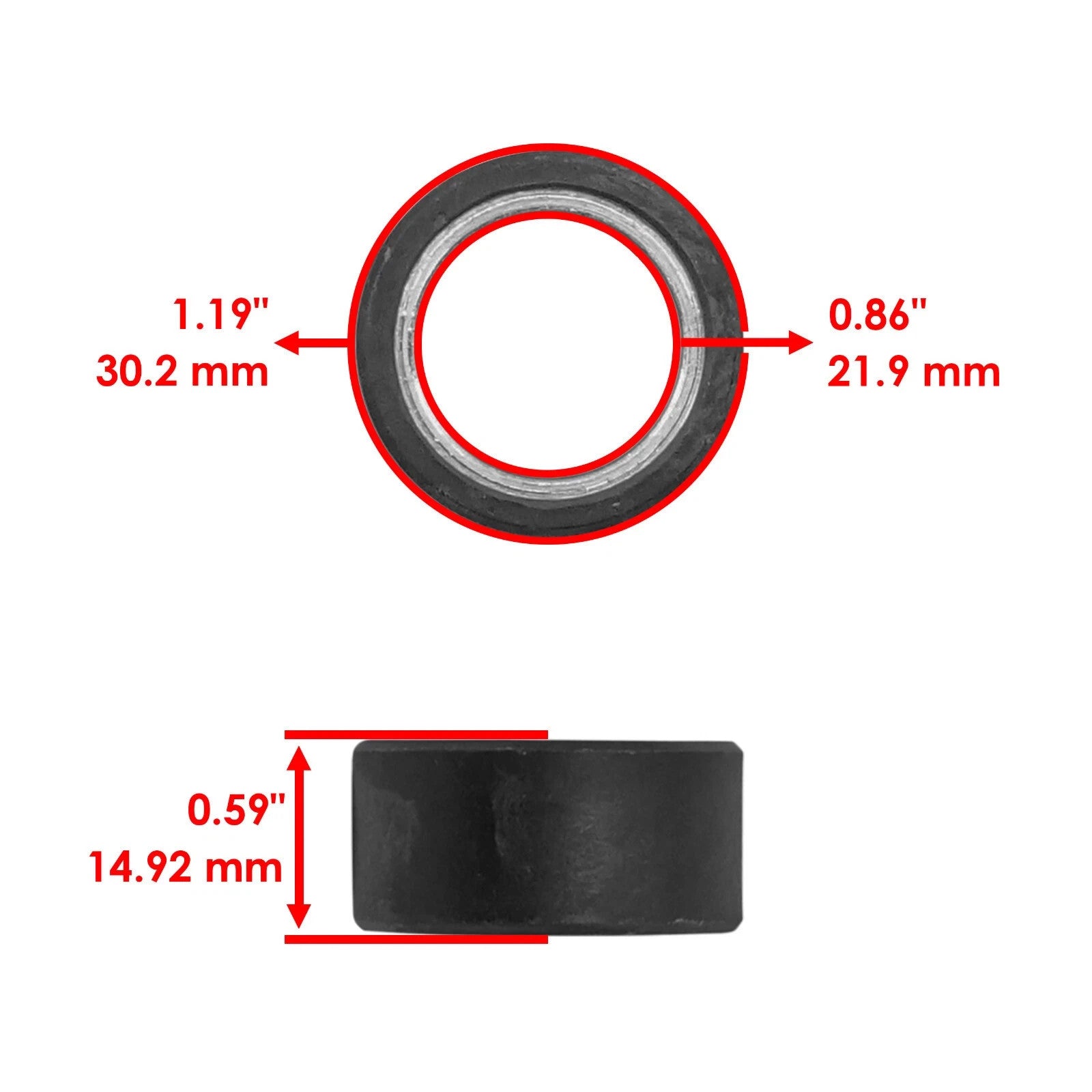 Primary Clutch Roller Weights O-Ring kit for Yamaha Grizzly 600 YFM600F 1998-01
