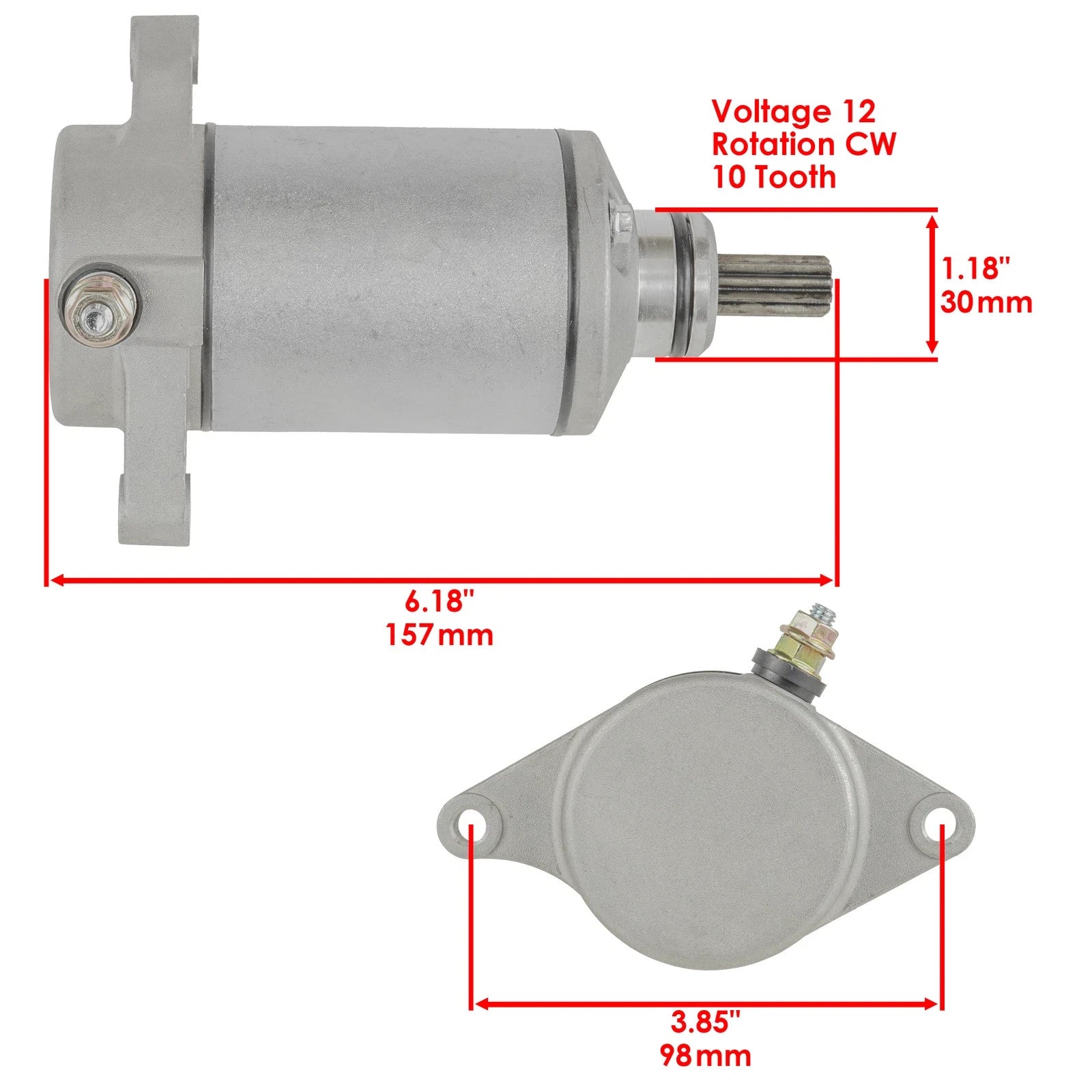 Starter fits Kymco 31210-PTA1-D406 31210-PTA1-800 SMU0545