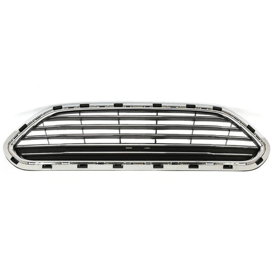 HECASA For 2014-2019 Ford Fiesta 4DR 15 16 17 18 Front Chrome Upper Grille Grill