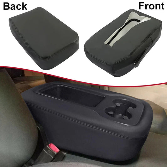 Console Armrest Jump Seat Cover Fit For 2007-2014 Silverado Tahoe Sierra
