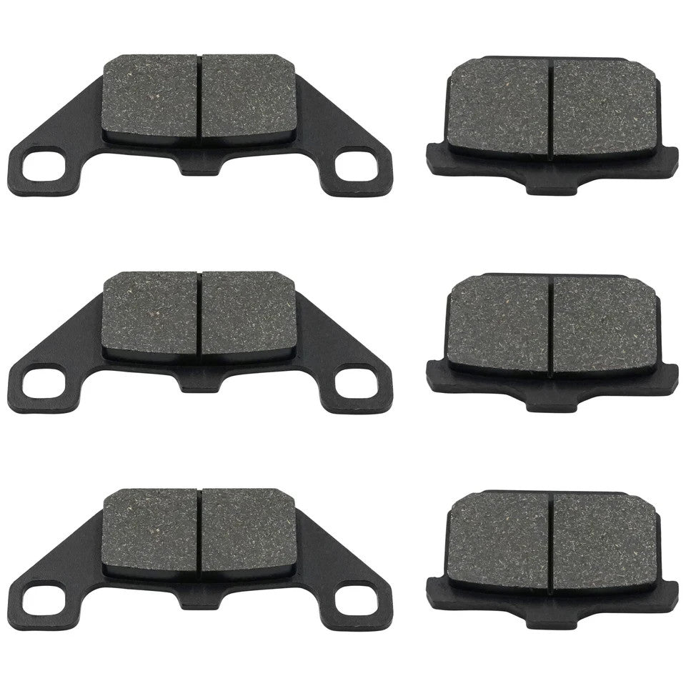 Front and Rear Brake Pads for Kawasaki ZX600 Ninja 600R 600RX 1985 1986 1987