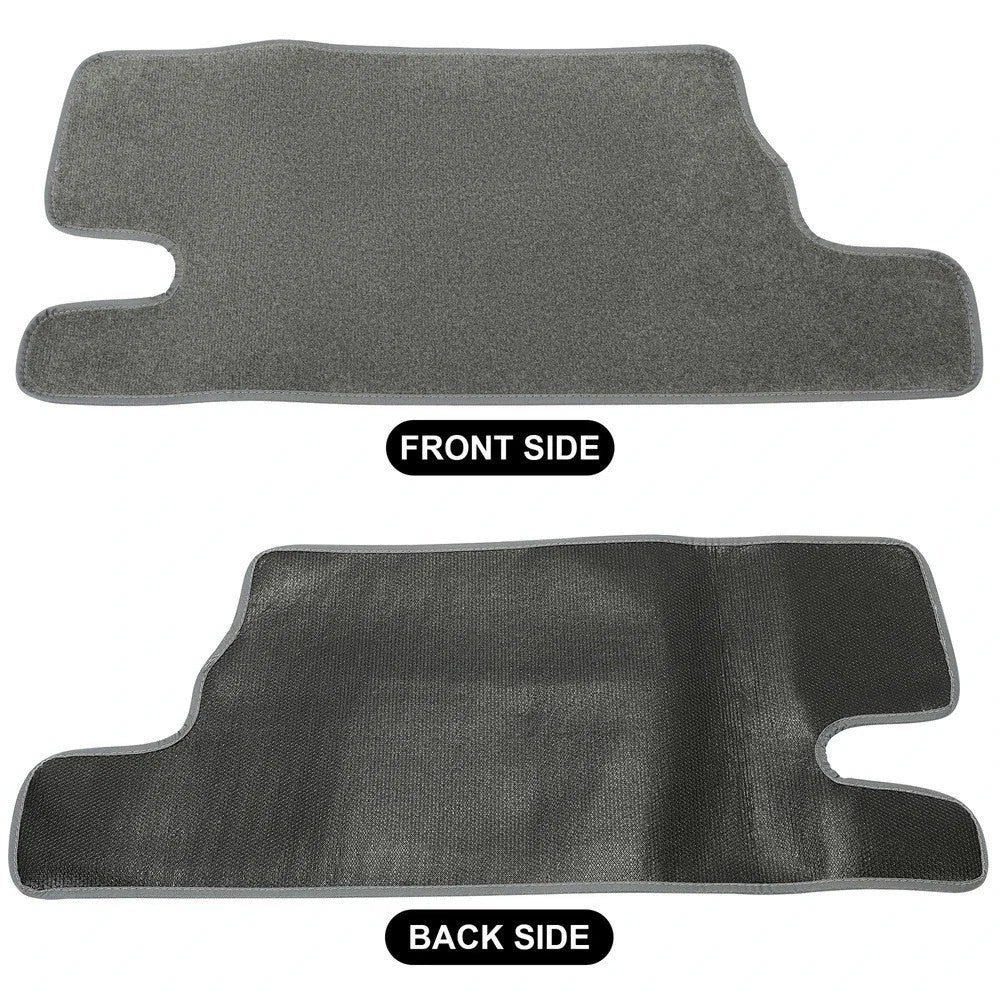 HECASA For Jeep Wrangler TJ 1997-06 Interior Carpet Kit Rug Floor Mat 6pcs GRAY