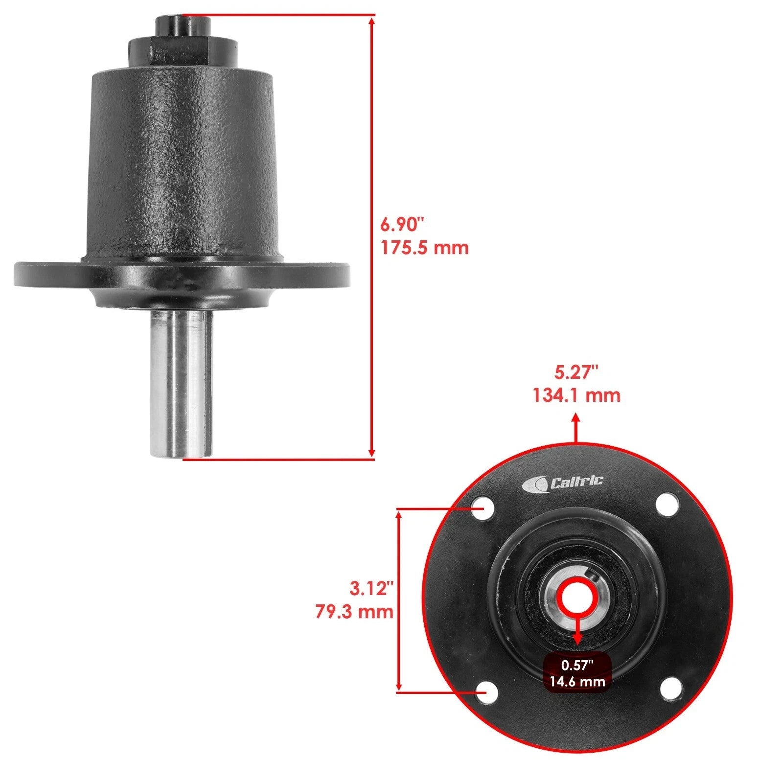 Deck Spindles for Bobcat ZT200 ZT220 ZT223 ZT226 ZT228 ZT331 Deck 52" 61" Qty 3