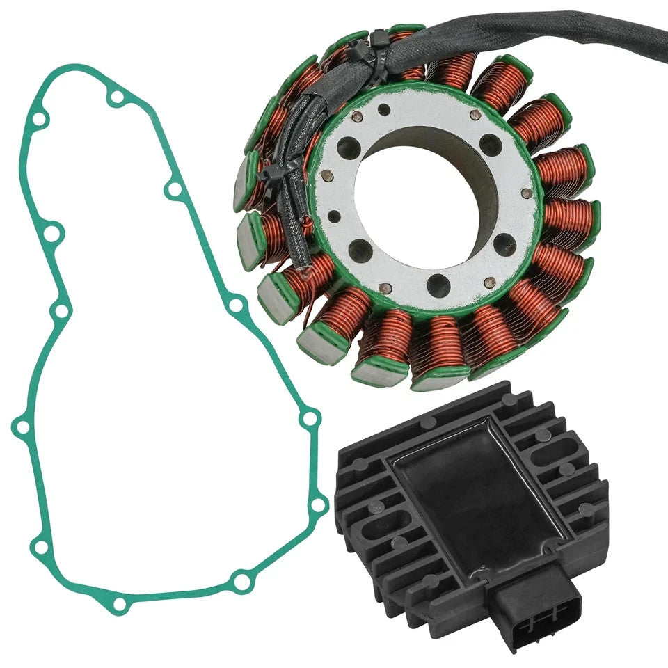 Stator Regulator Rectifier & Gasket for Kawasaki Ninja 650R EX650 2006-2011