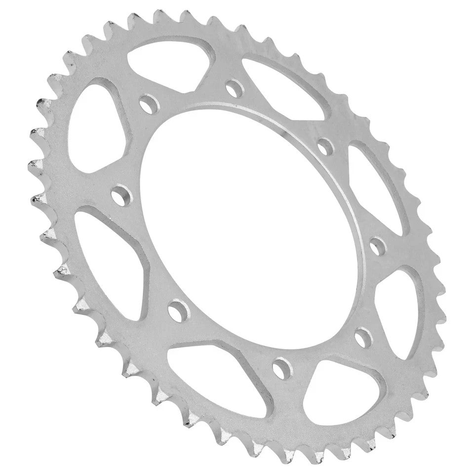 Black Drive Chain And Sprocket Kit for Kawasaki KL650 KLR650 1990-2017