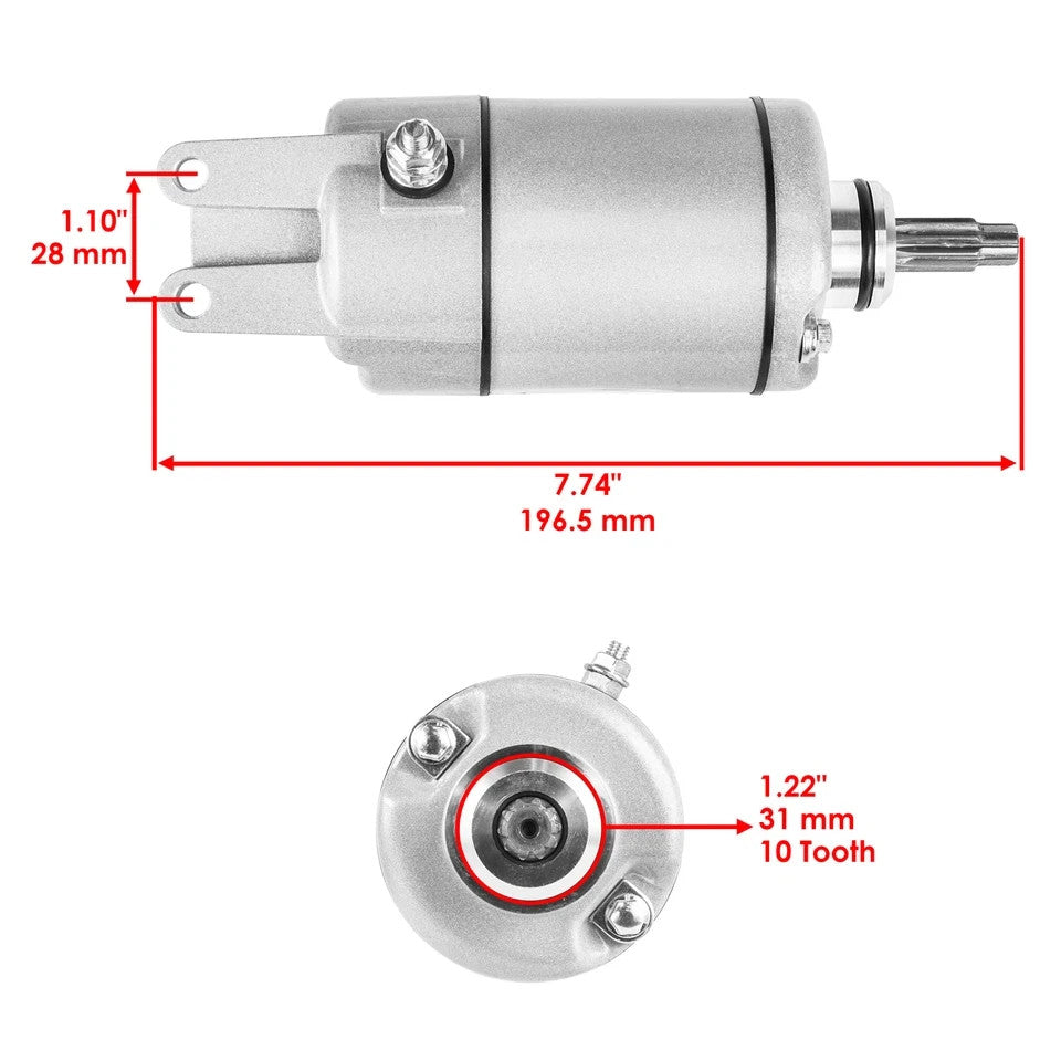Starter for Honda TRX500FA Foreman Rubicon 2001 2002 2003 2004 2005 2006-2009