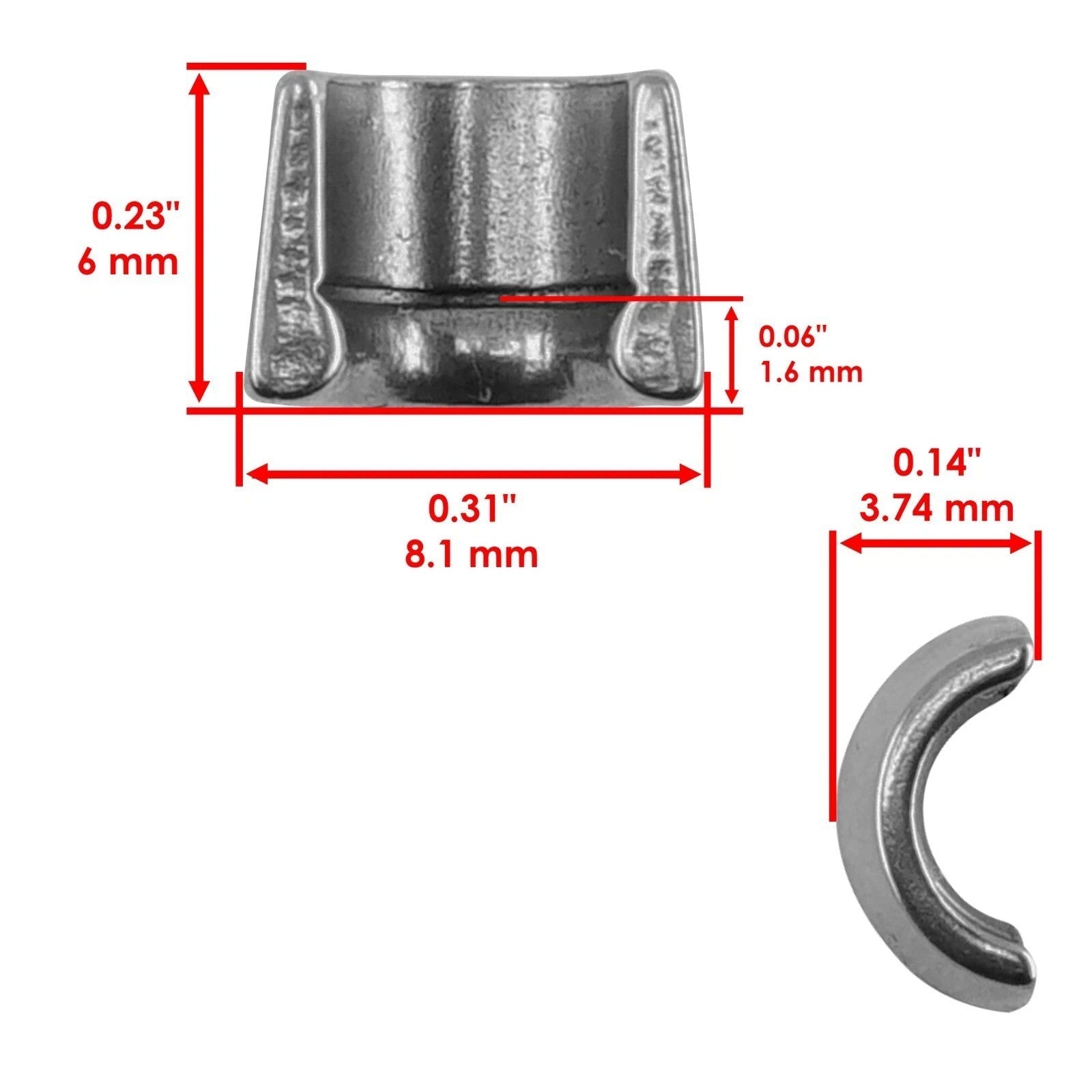 Caltric Intake & Exhaust Valve Kit For Can-Am CanAm Maverick 1000R 4x4 2014-2018