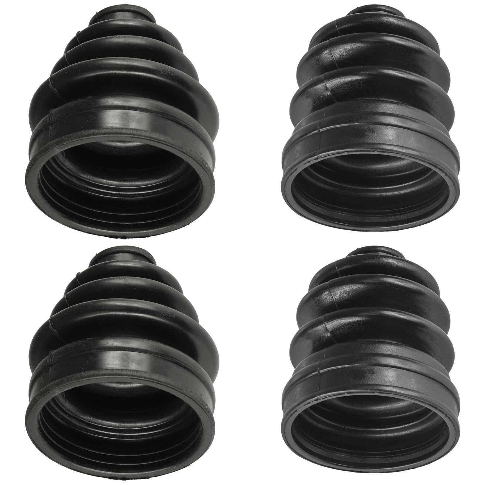 2 Front Axle Inner Outer CV Boot Kit for Kawasaki Prairie 400 KVF400 4X4 1997-02