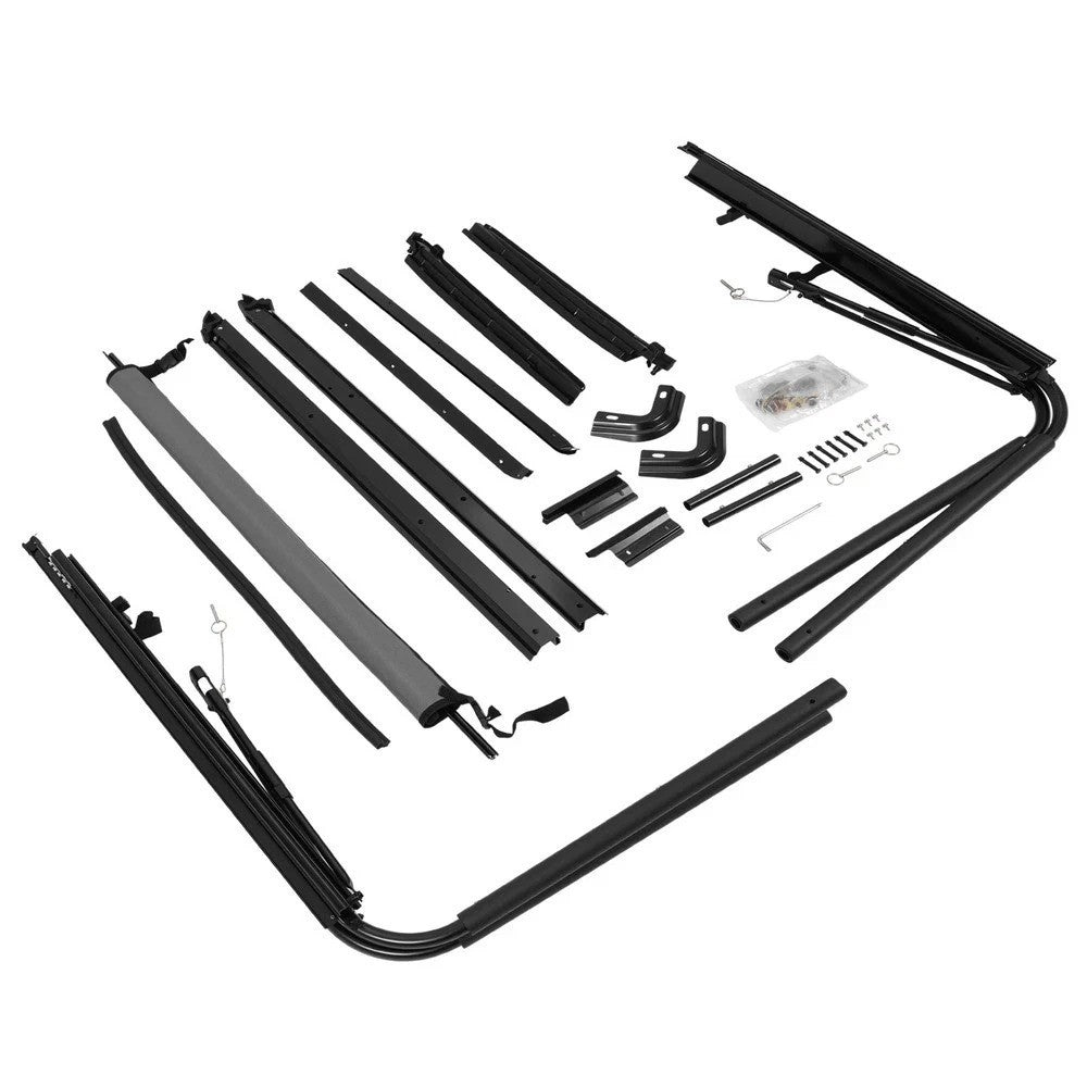 Soft Top Support Hardware Kit Factory Style For 1987-1995 Jeep Wrangler YJ