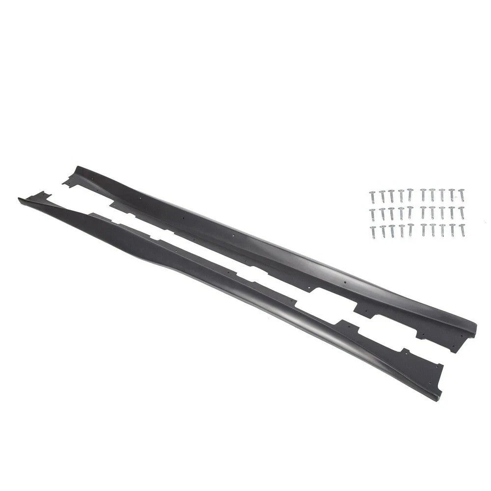For Chevy Camaro RS SS LT LS 2016-2023 2022 Black Side Skirts Panel Extension