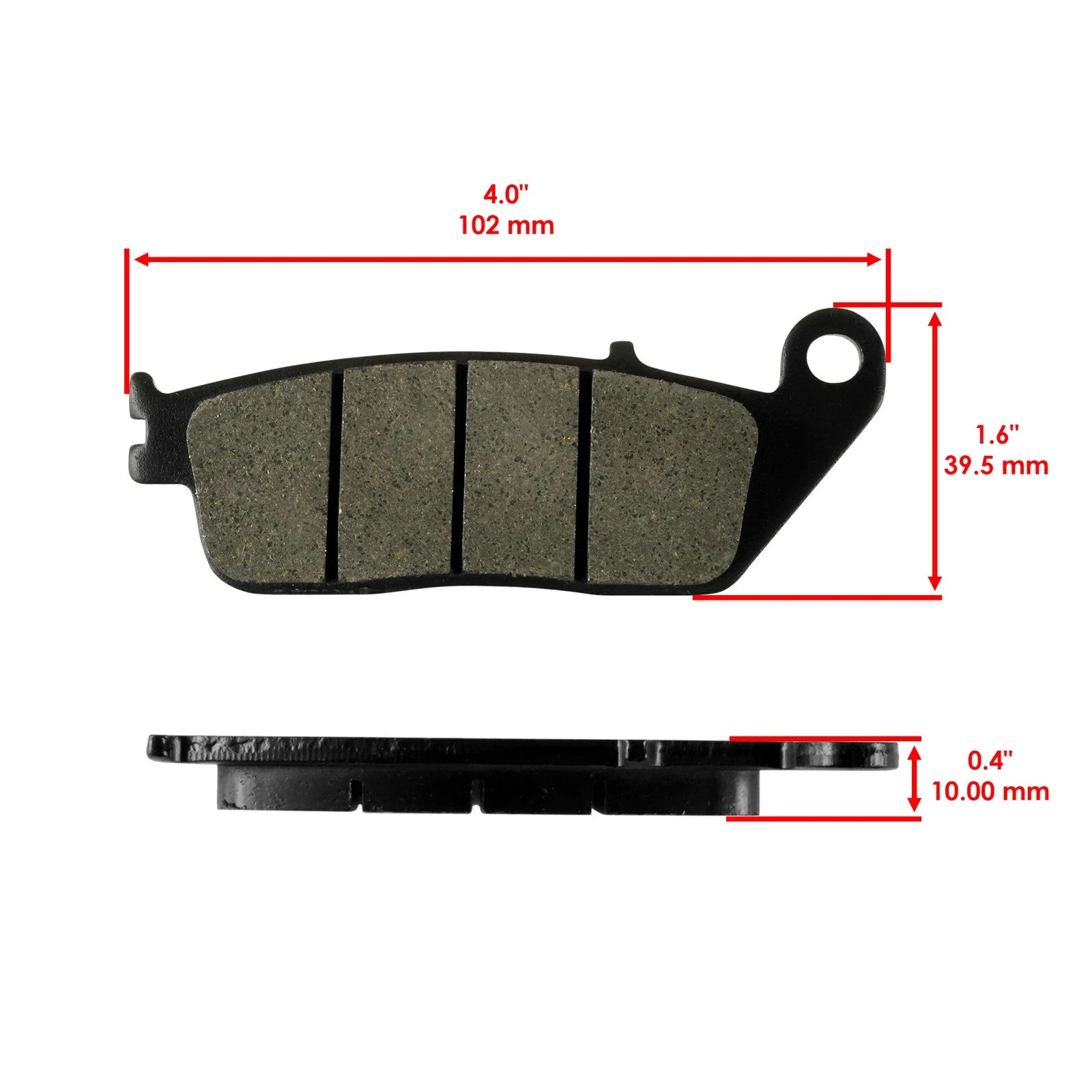 Front Brake Pads for Honda VT600C Vt 600C Shadow VLX 600 1994-2007
