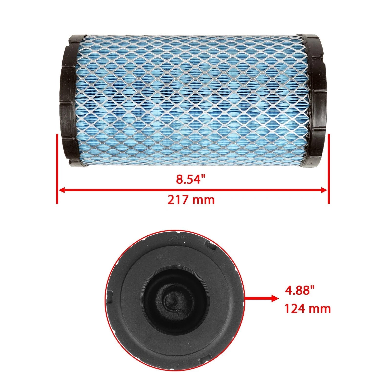 Caltric 7082265 Air Filter Cleaner For Polaris Ranger XP 1000 2018-2026
