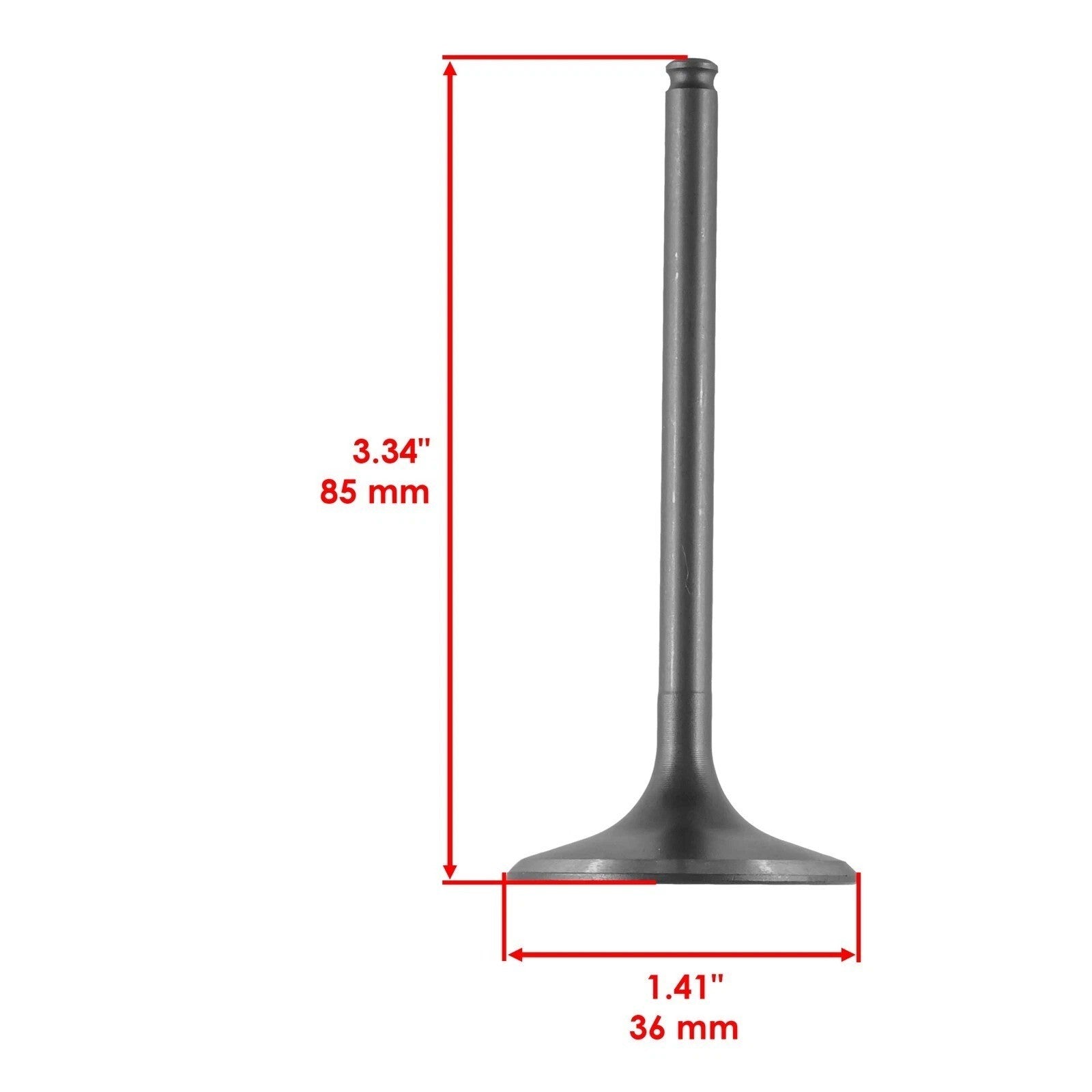 Intake & Exhaust Valve for Honda CRF450R CRF 450R 2007 2008