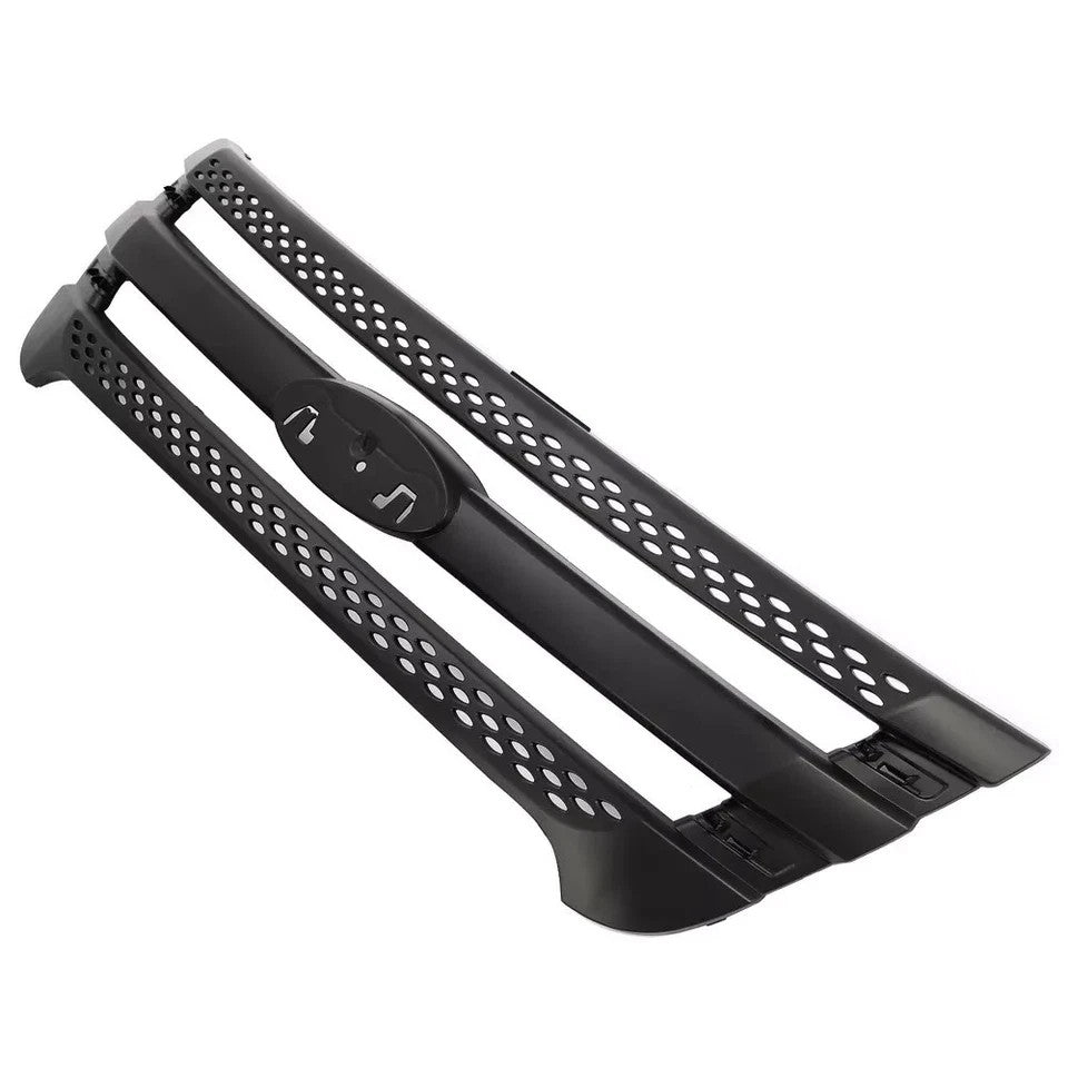 HECASA Front Bumper Upper Grille Black Grill For Ford Explorer 2011-2015 2013 14