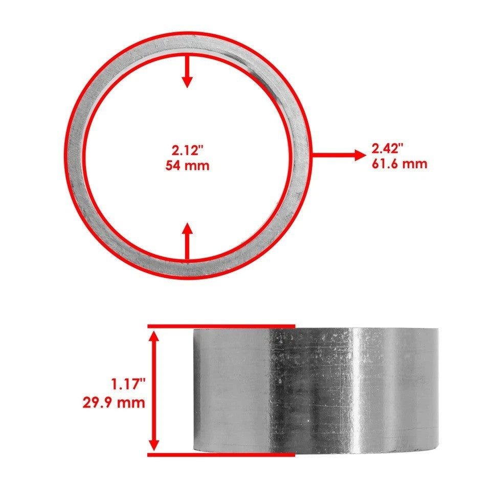 Caltric 11061-0448 110610448 Exhaust Muffler Gasket For Kawasaki