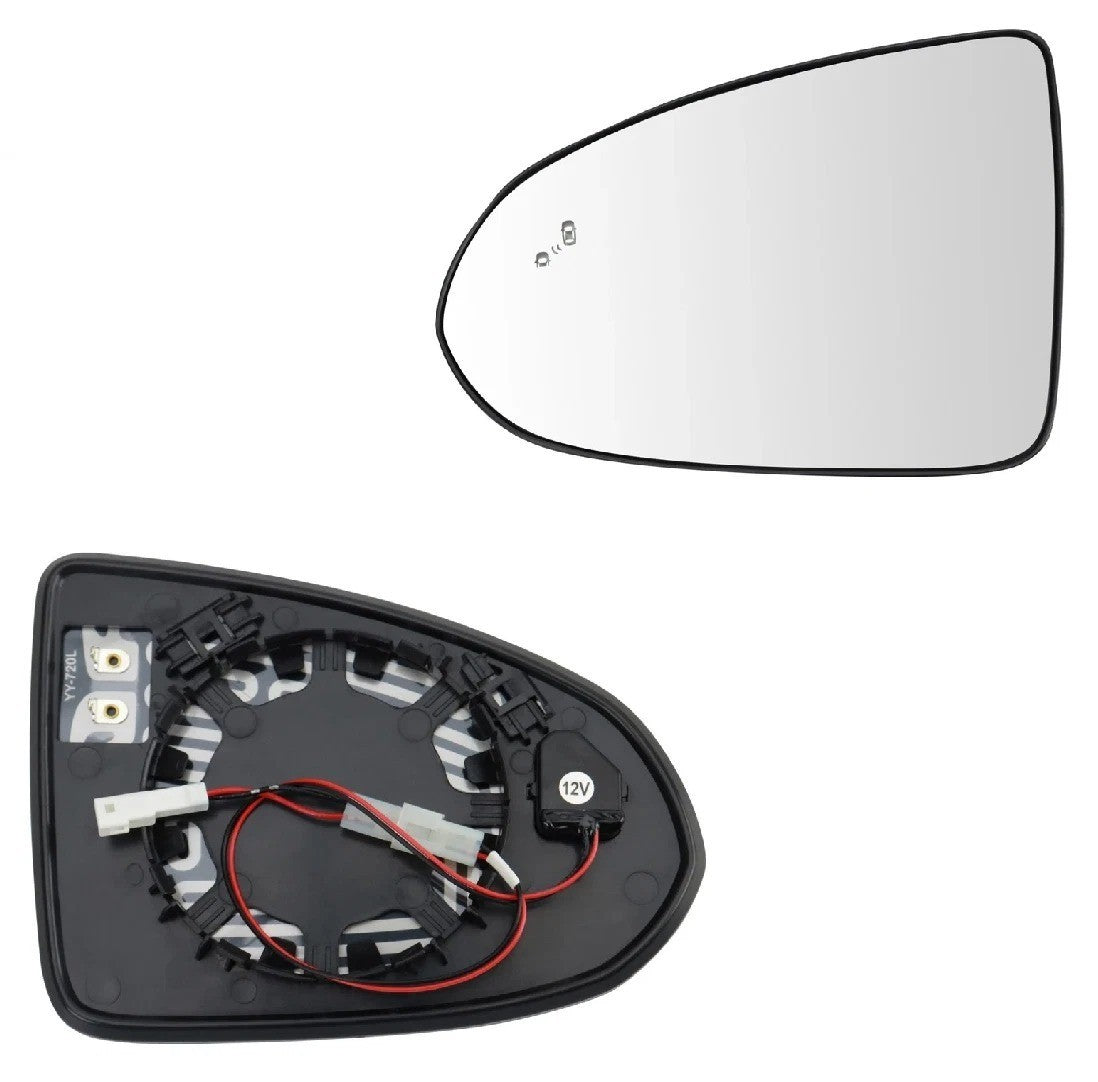 Left Mirror Glass Fits 2020-2022 Hyundai Sonata