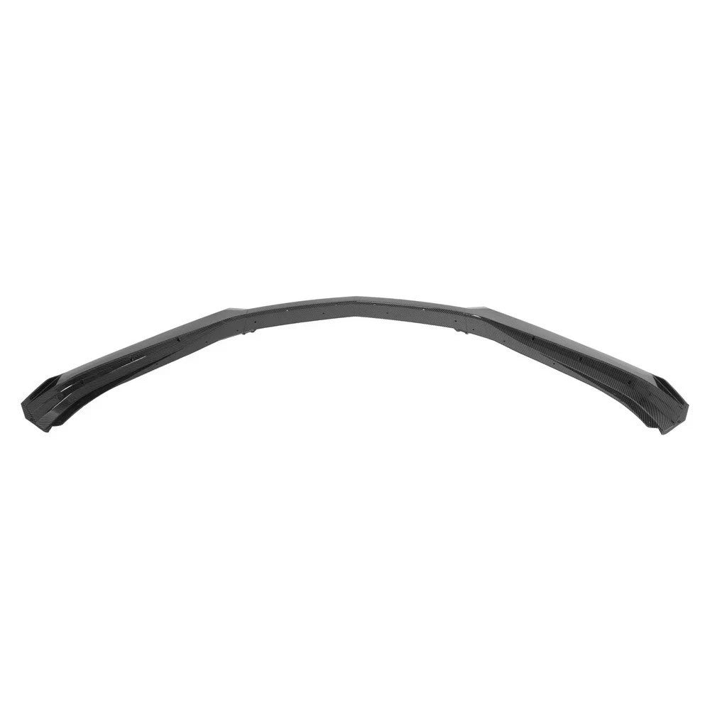 Front Bumper Lip Spoiler Carbon Look 3PCS For 2016-24 Chevy Camaro LT/LS/RS/SS