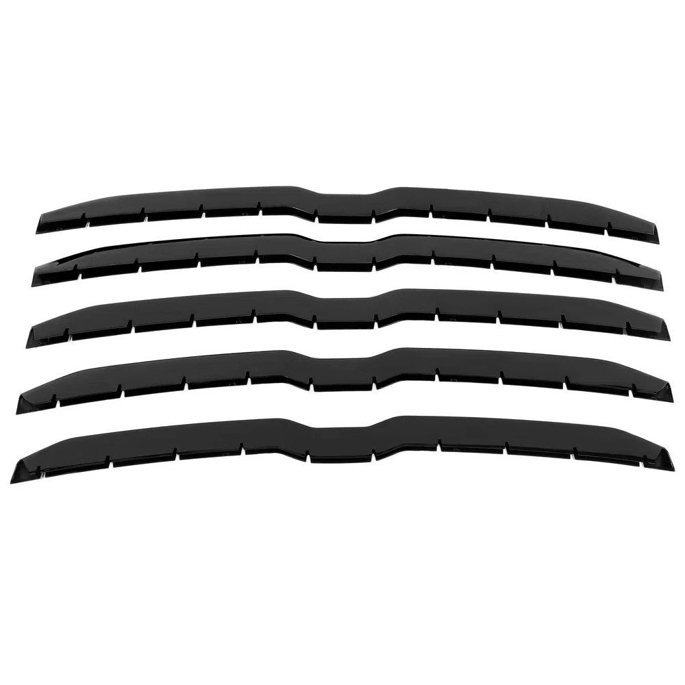 For 2019-2023 Dodge Ram 1500 Grille Cover Insert Grill Overlay Trim Gloss Black