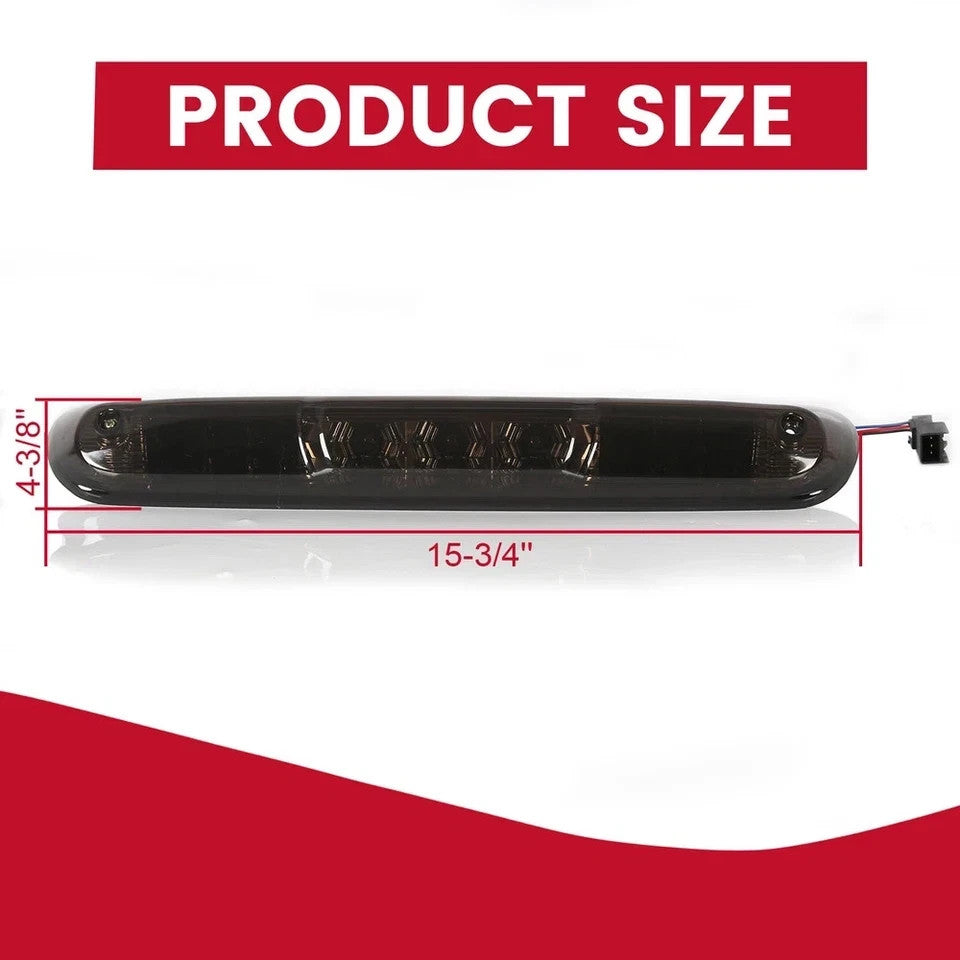 For 07-14 Chevy Silverado GMC Sierra 1500 2500 3500 LED 3RD Third Brake Light