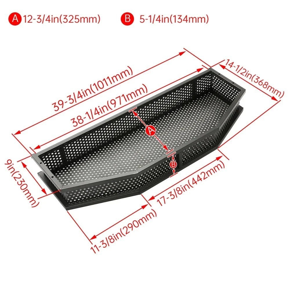 Golf Cart Front Clay Utility Cargo Rack Basket For Yamaha Drive G29 2007-2016