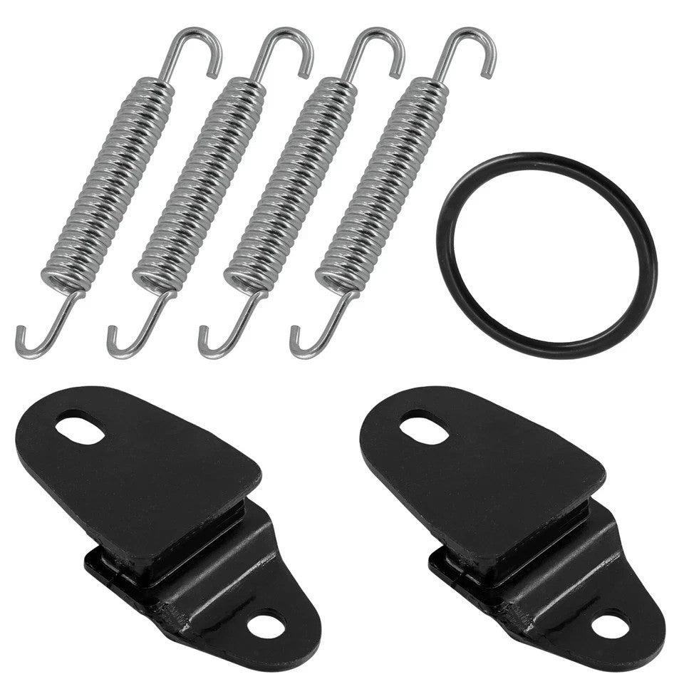 Exhaust Muffler Spring Gasket Stay Kit for Yamaha Banshee 350 YFZ350 1987-2006