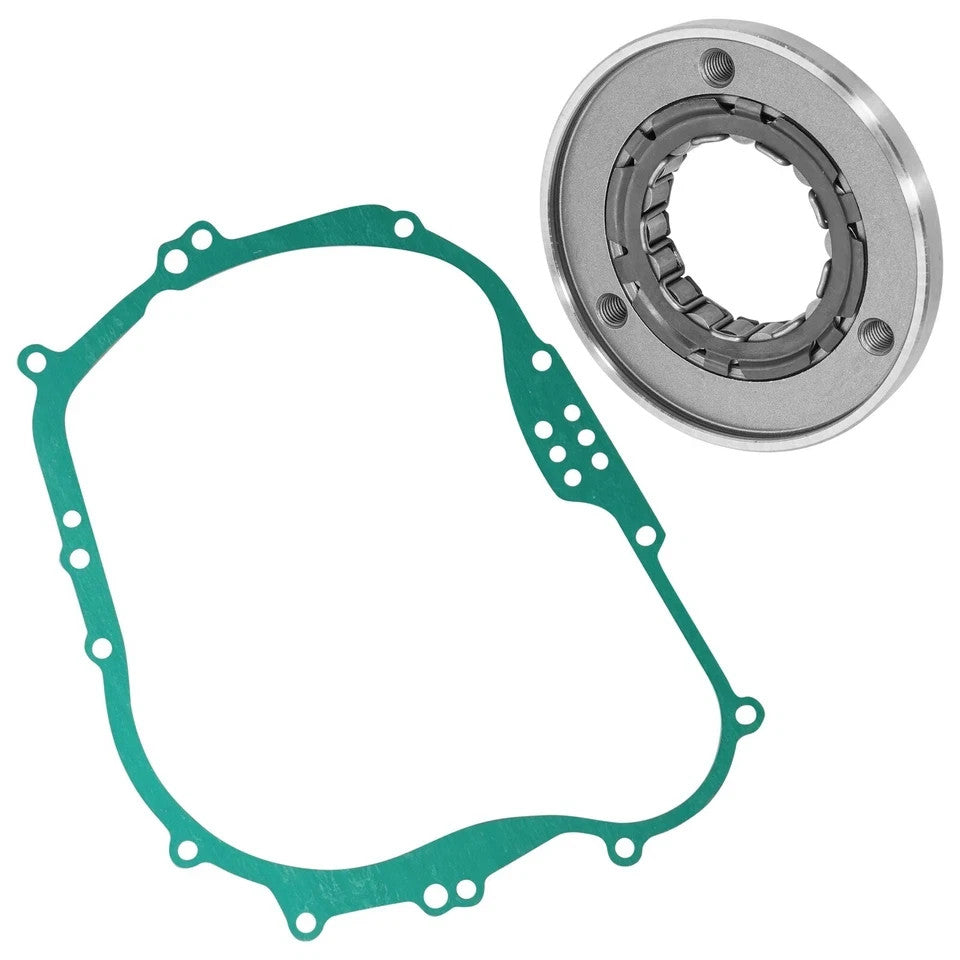for Kawasaki Bayou 300 KLF300 2X4 89-04 Starter Clutch Bearing Sprag and Gasket