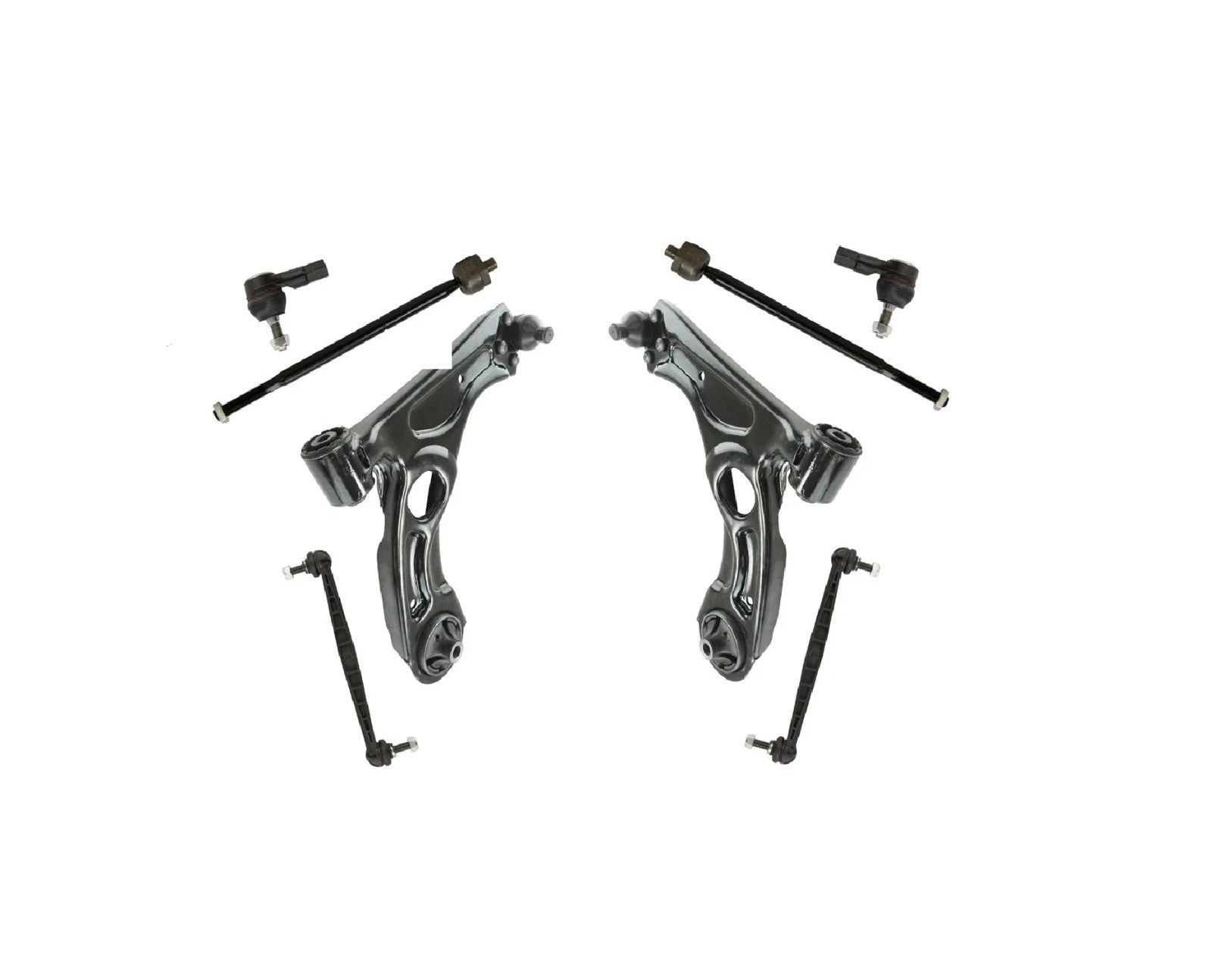 Front Control Arm Ball Joint Sway Link Tie Rod Suspension Kit 8pc for Sonic