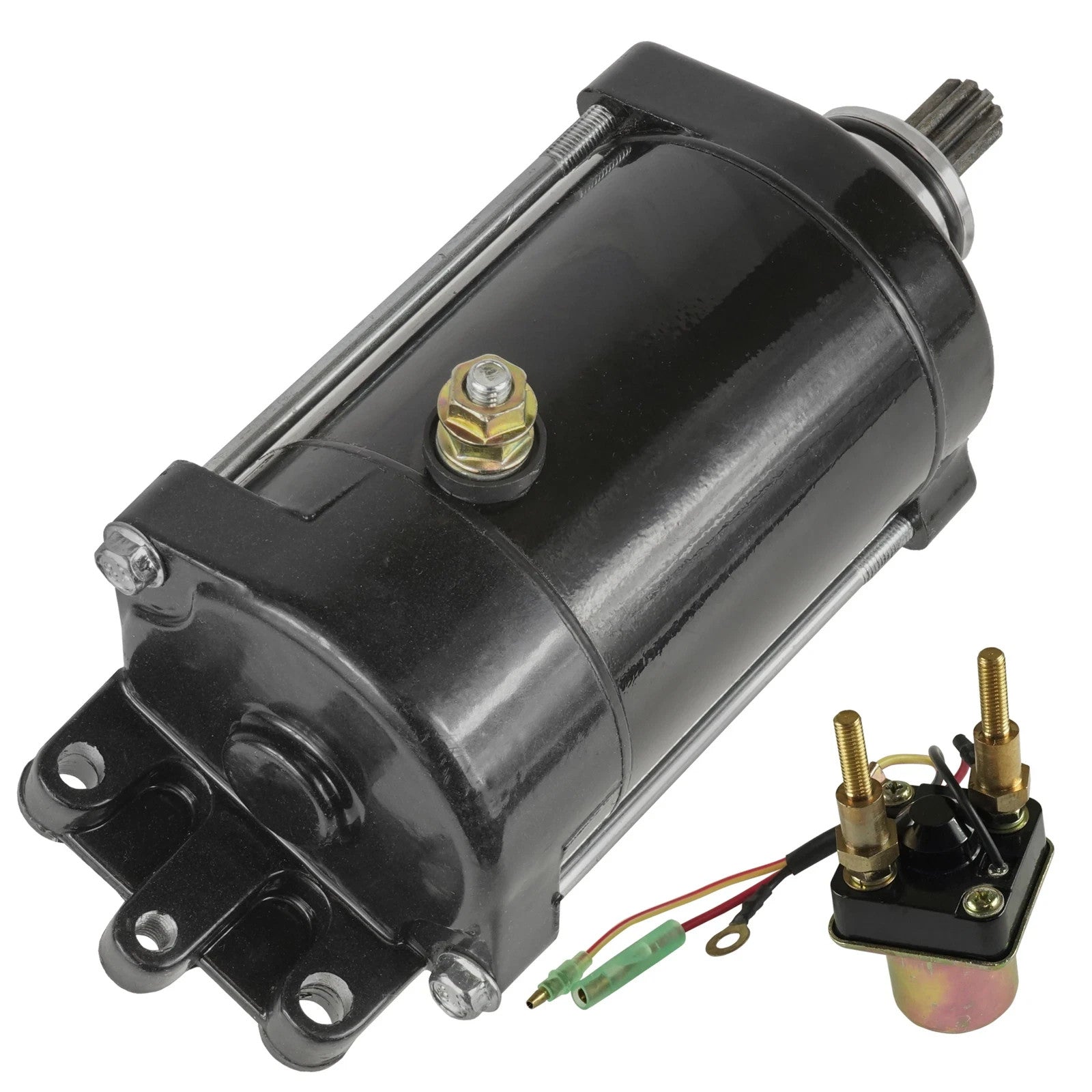 Starter & Relay Solenoid for Kawasaki JS750 750 Sx 1992 1993 1994 1995 Pwc New