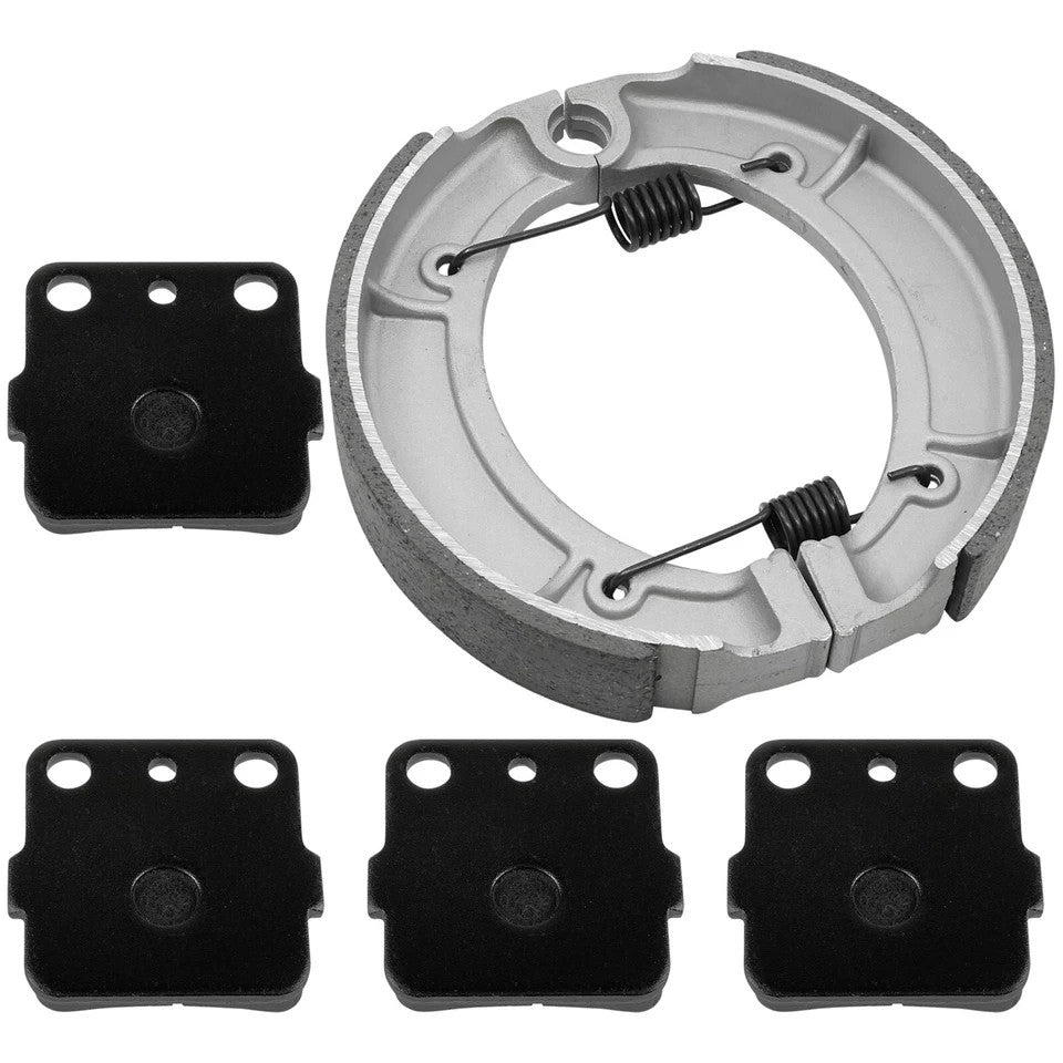 for Yamaha Grizzly 600 YFM600 1998 1999 2000 2001 Front Rear Brake Pads Shoes