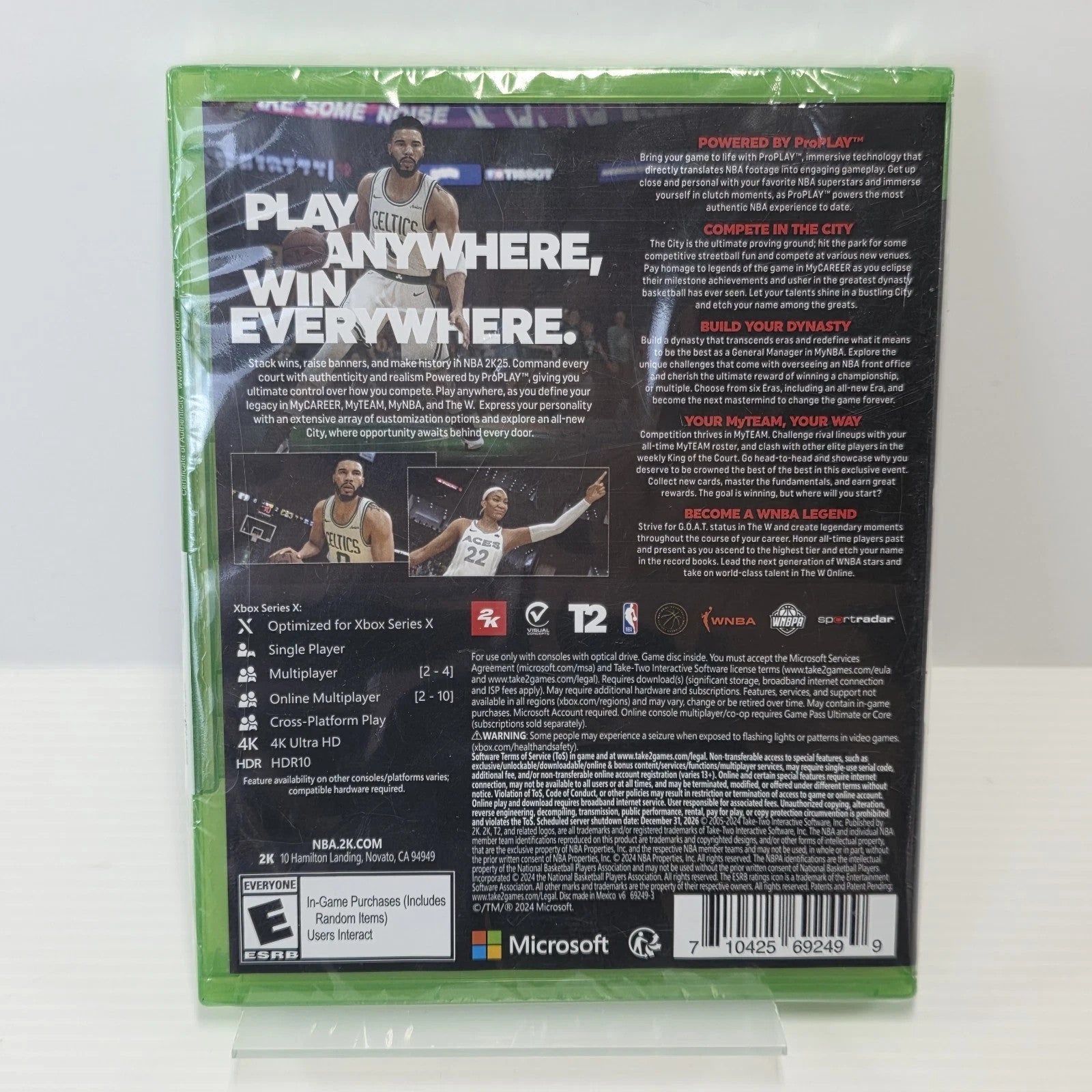 NBA 2K25 - Microsoft Xbox Series X In Original Package