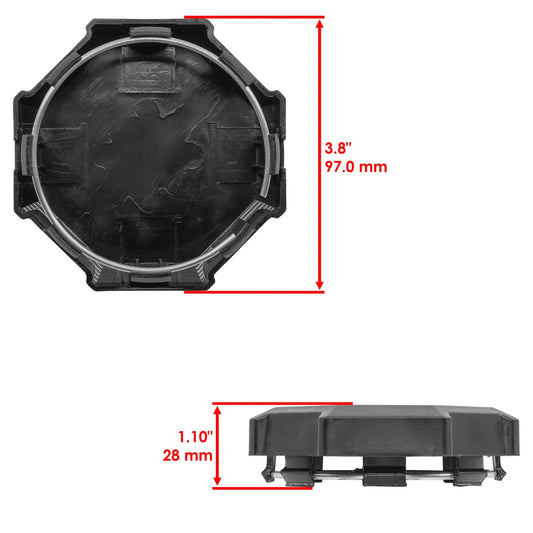 Wheel Tire Rim Hub Cap Cover For Polaris RZR Trail S 1000 22-2023 Front or Rear
