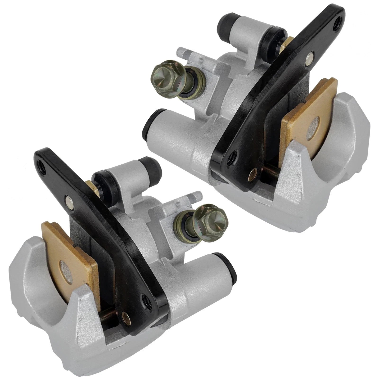 Front Left Right Brake Caliper W/Pads For Yamaha Kodiak 450 YFM450 4X4 2003-2026
