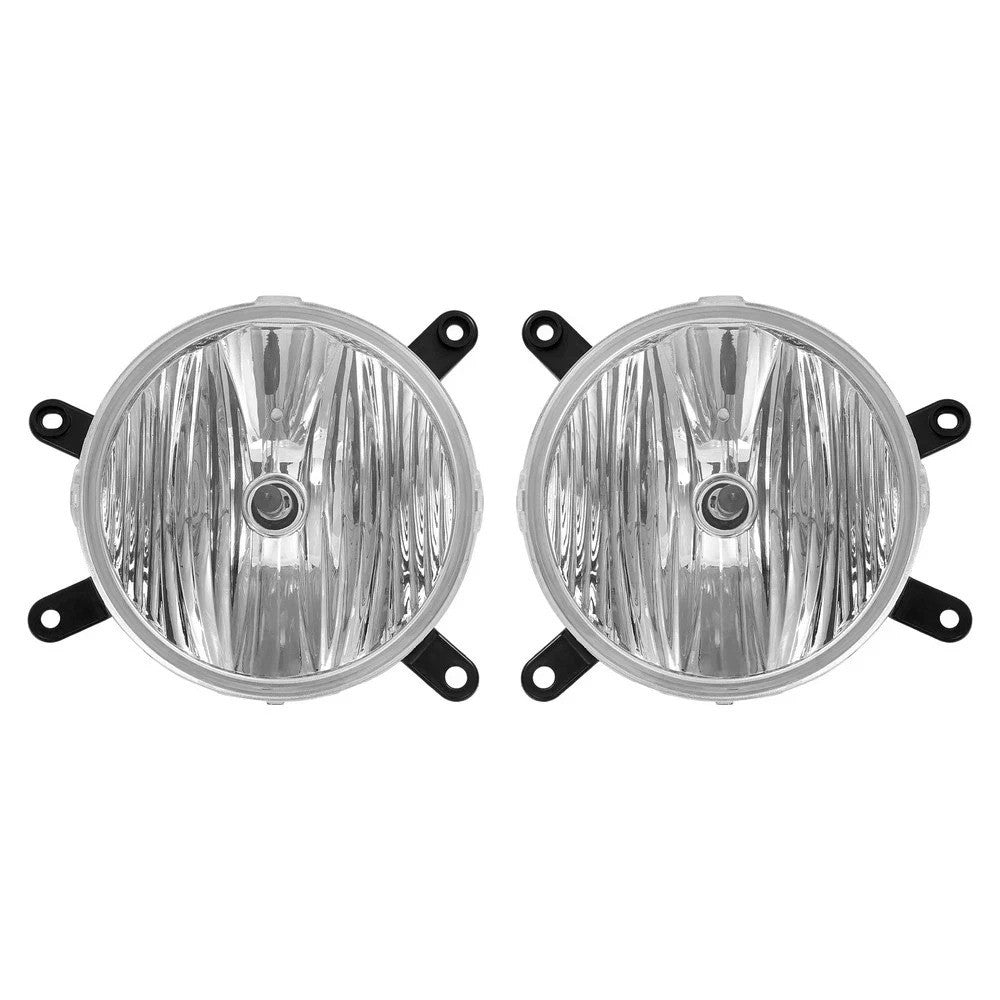 2Pcs Fog Lights For Ford Mustang GT 2005-2009 Pair Clear Lens W/Bulbs LH & RH