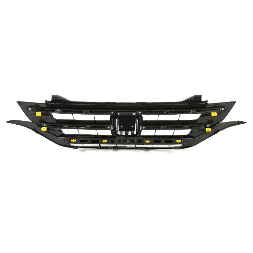 Fits 2012 2013 2014 Honda CRV CR-V Front Bumper Hood Upper Grille w/Chrome Trim