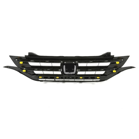 Fits 2012 2013 2014 Honda CRV CR-V Front Bumper Hood Upper Grille w/Chrome Trim