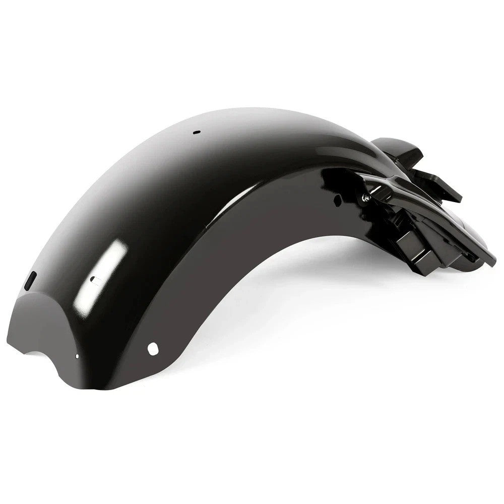 LED Black Rear Fender System For Harley Touring Street Electra Road Glide 09-13