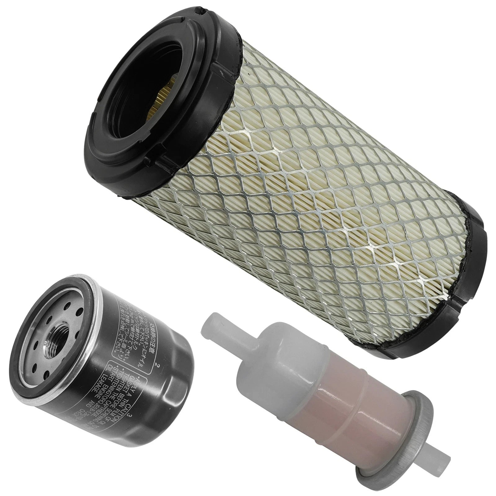 Caltric 11013-1290 Air Filter Kit For Kawasaki Mule 3010 KAF620 2001-2008