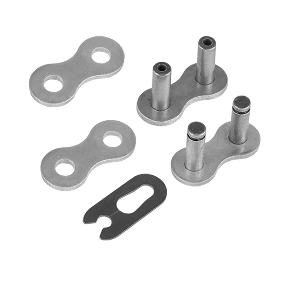 520 Chain 120 Links for Honda Dirtbike Non O-Ring High Strength Steel w/ Master