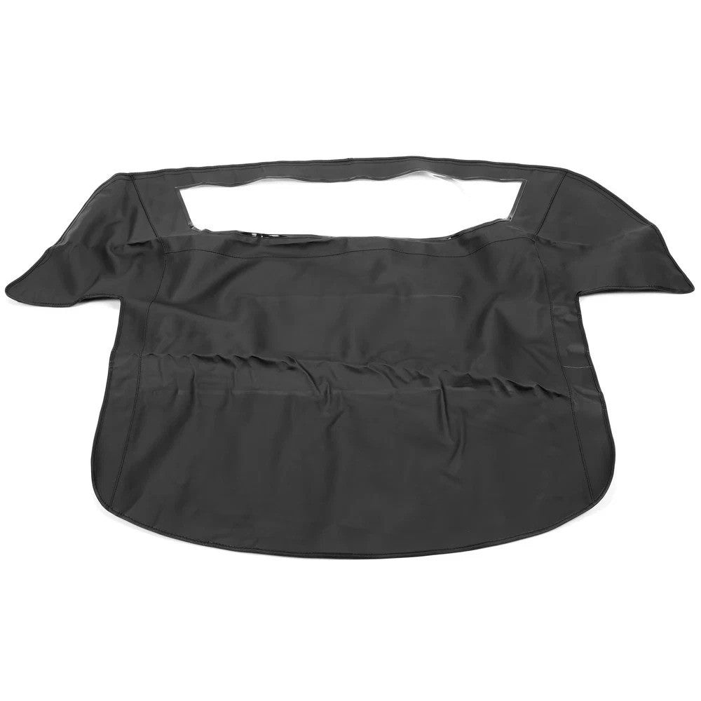 HECASA Black Convertible Soft Top W/ Clear Window For Chevy C4 Corvette 1994-96
