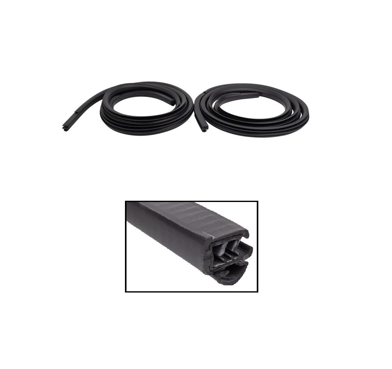 Door Weatherstrip Seal Kit Fits 2009-2014 Ford F-150