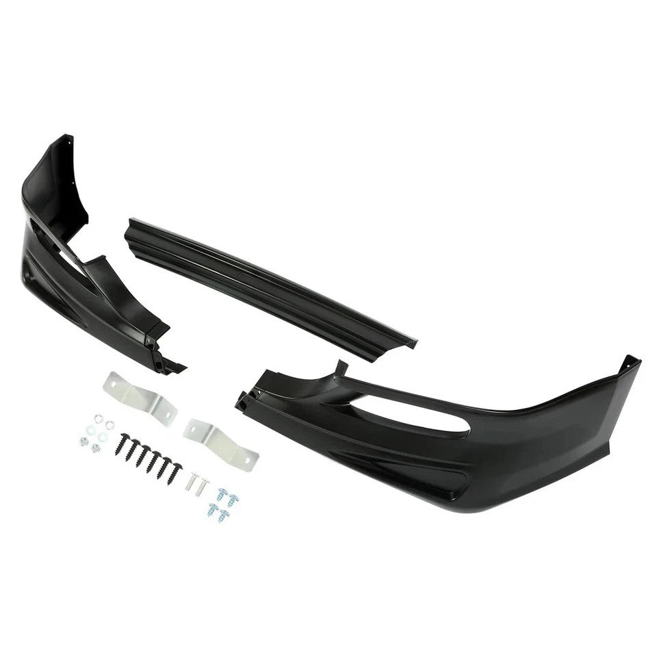 HECASA Front Bumper Lip Spoiler Splitter For 2005-2007 Honda Odyssey Mugen Style