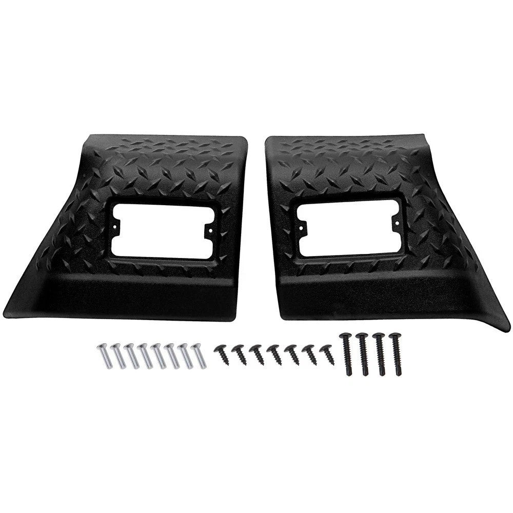 Pair Rugged Ridge Front Fender Body Armor Guards For Wrangler TJ 97-06 11650.20