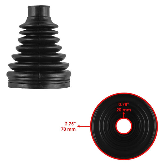Rear Axle Inner Outer CV Boot Kit for Polaris RZR 800 EFI 2008 2009 2010