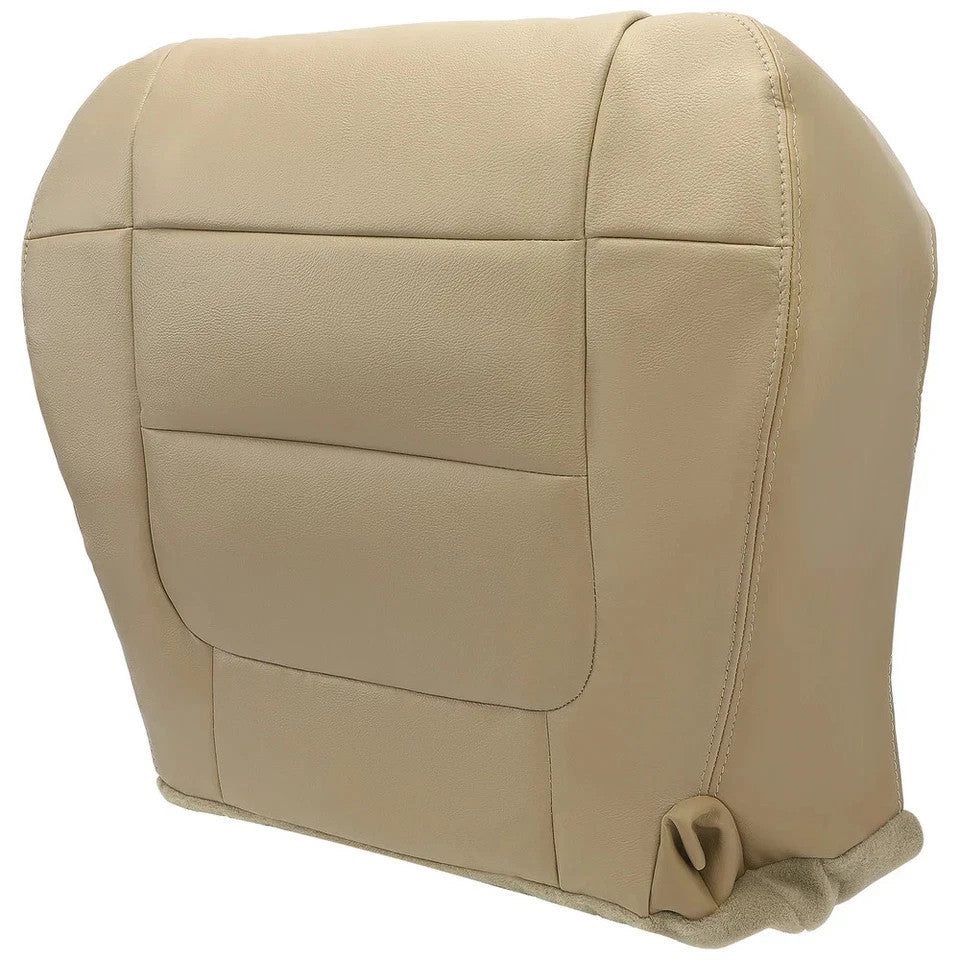 For 2001 2002 2003 Ford F-150 F150 Lariat XL XLT Driver Bottom Seat Cover Tan