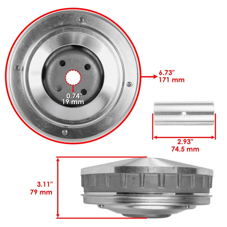 Complete Primary Sliding Sheave for Yamaha 5Gh-17606-01-00 5Gh-17606-00-00