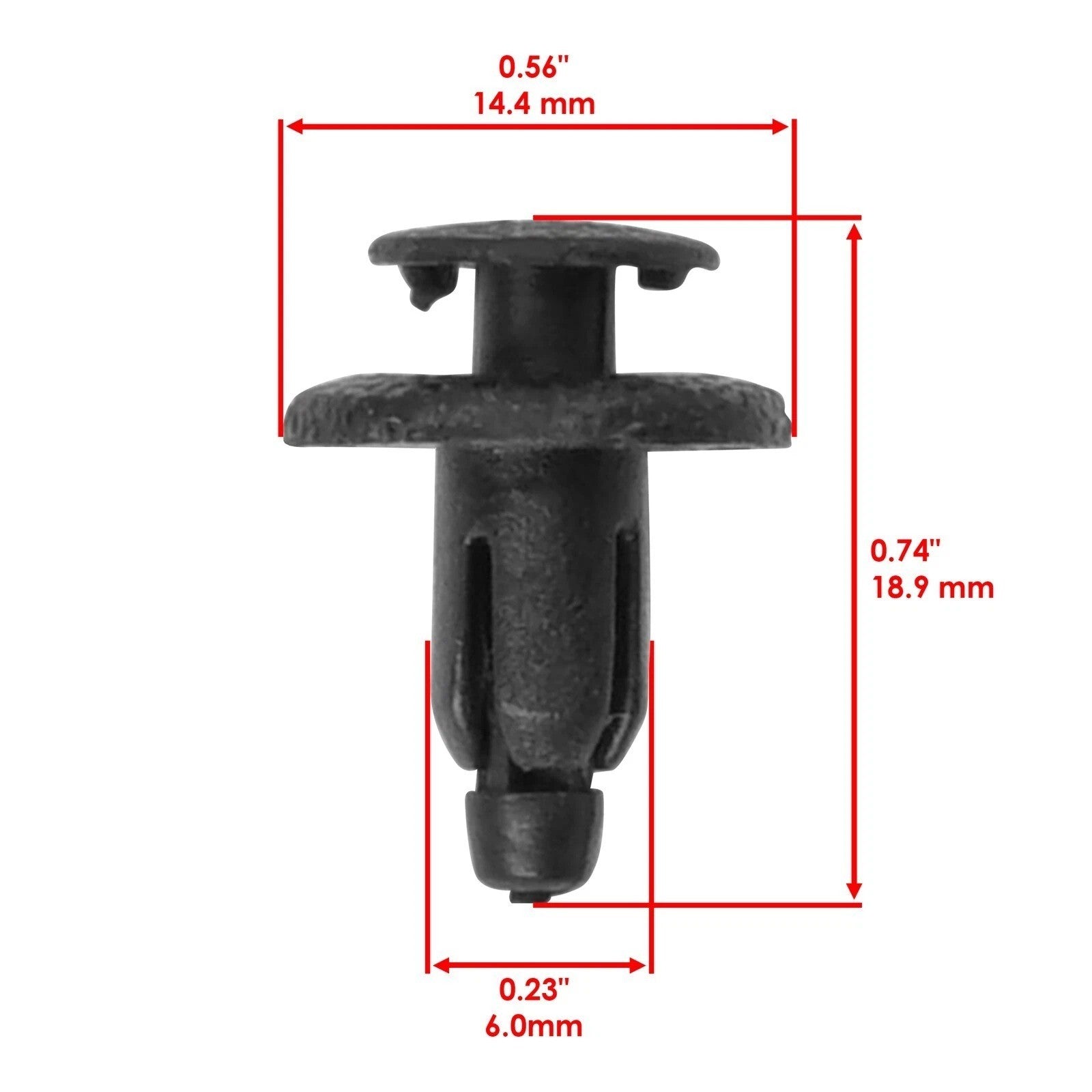 Caltric Rivets for Yamaha Grizzly 700 YFM7F YFM700 4X4 2007 - 2012 Qty 4