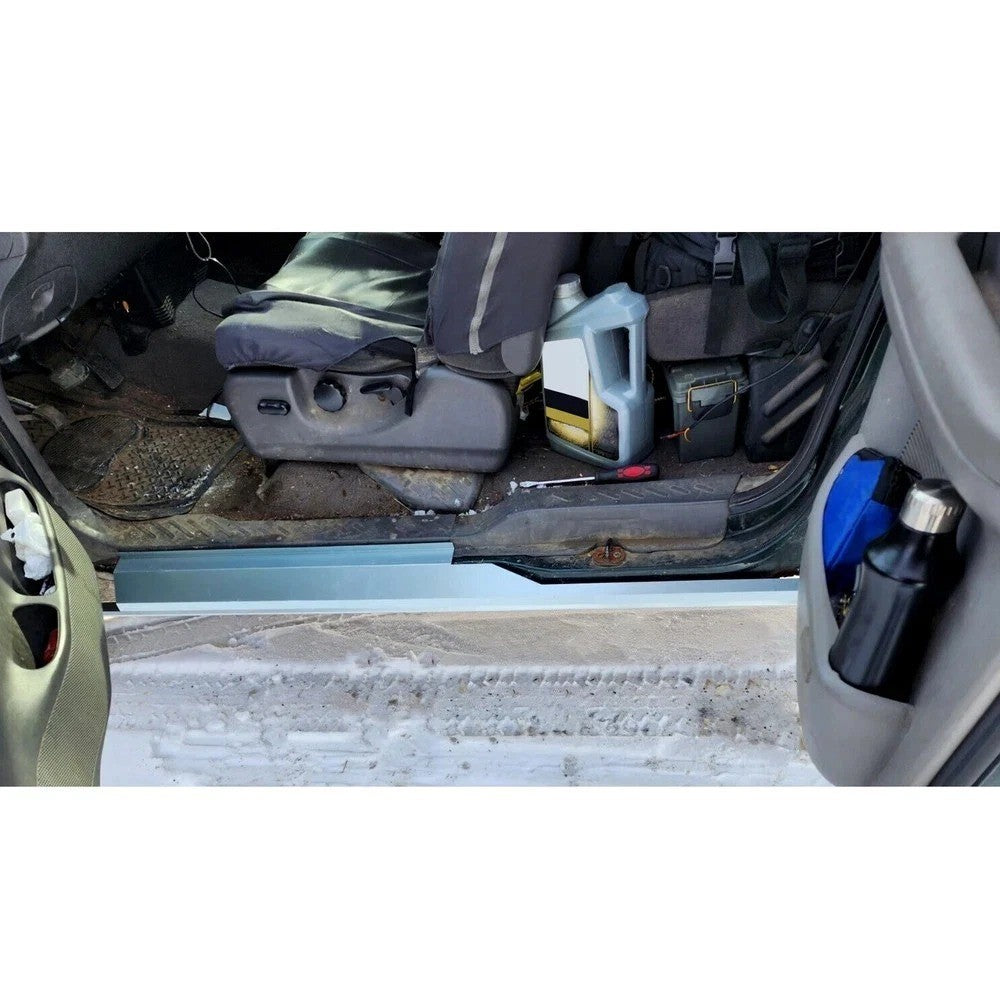 HECASA Pair Rocker Panels For 97-03 Ford F-150 04 Heritage Pickup Extended Cab